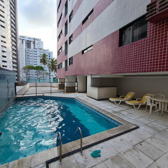 Appartamento Boa Viagem Flat Perto Da Orla Recife Esterno foto